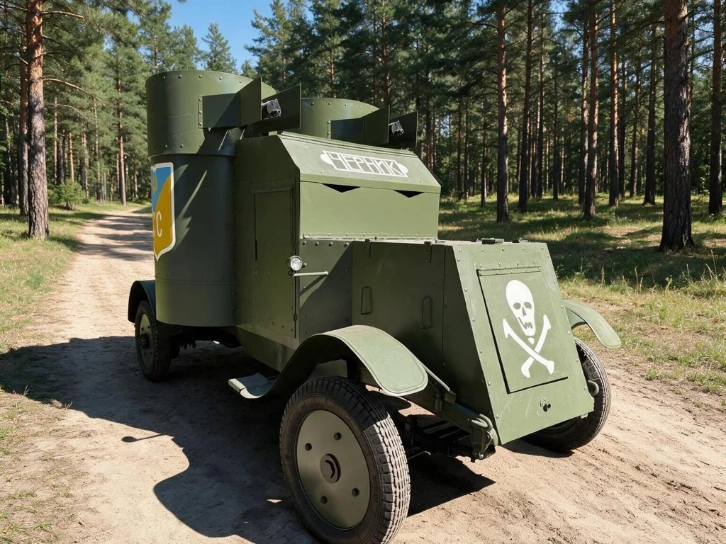 Панцерник Austin Федір Черник